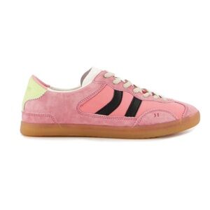 Coolway Kizuna pink crayon sneakers Women's Casual Lace-Up